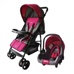 Bebesit Coche Travel System Summer Rosa