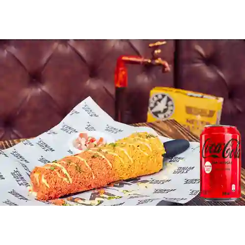 Combo Roasted Corn + Coca Cola Sin Azúcar 330ML