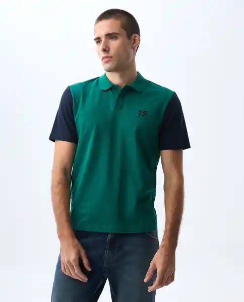 Camiseta Hombre Verde Talla M 801G007_VER195420 Americanino