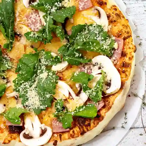 Pizza personal del huerto