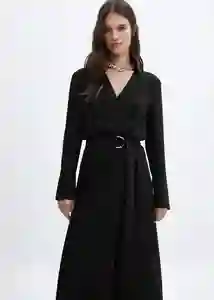 Vestido Sasha Negro Talla XS Mujer Mango