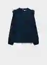 Blusa Madeira Navy Talla 23 Teen Niñas Mango