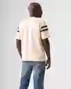 Camiseta Hombre Beige Talla S 842G023_BEI131106 Americanino