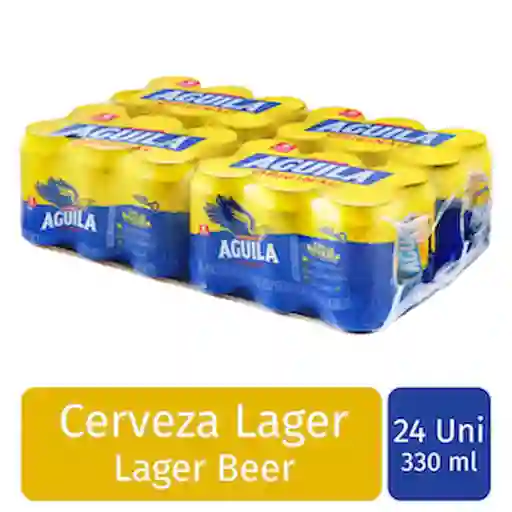 Aguila Pack de Cerveza Dorada X 24 Unidades