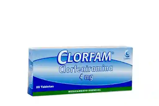 Clorfam Tabletas (4 mg)