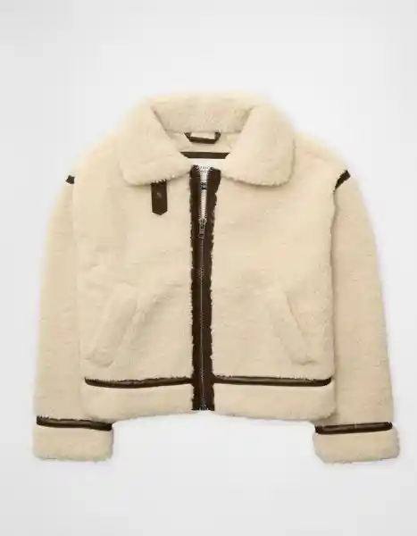 Chaqueta Mujer Beige Talla X-LARGE 3784237 American Eagle