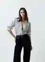 Camisa Eva Mujer Crudo Puro Claro T L 512G310 Naf Naf