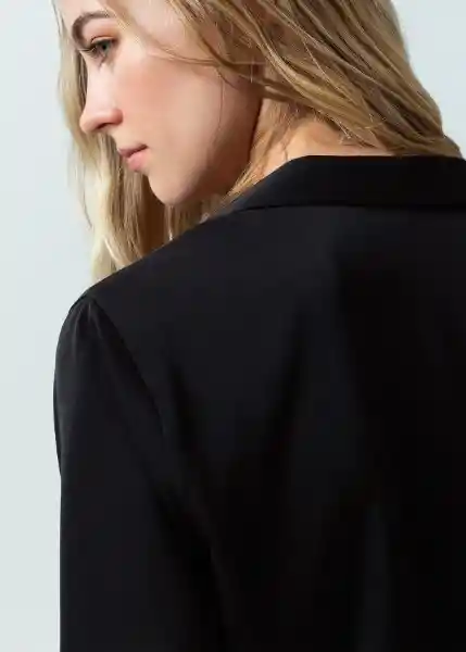 Camisa Mujer Negro Puro Ultraoscuro L 511G366 Naf Naf