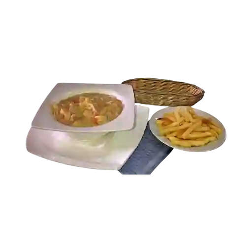 Espagueti con Camarón
