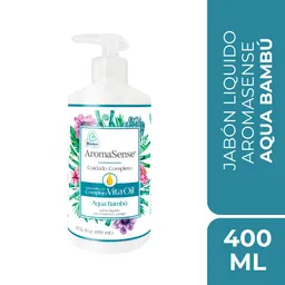 Jabón Liquido Aqua Bambú Aromasense