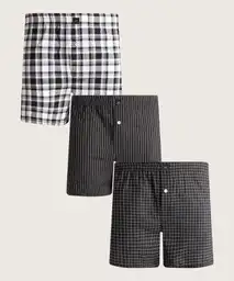 Boxer Empaque X 3 Amplio Estampado