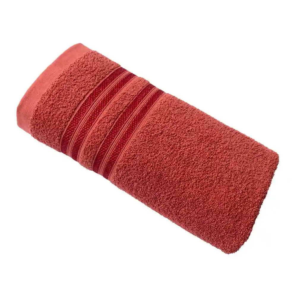 Toalla Delta 400 70x140azul Acero 18-4222 Cuerpo-rojo