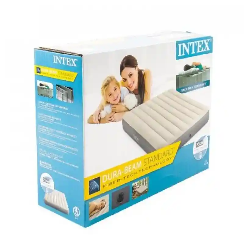 Intex Colchón Inflable Deluxe Full 