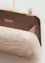 Bolso P Zina Marfil Talla 99 Mujer Mango
