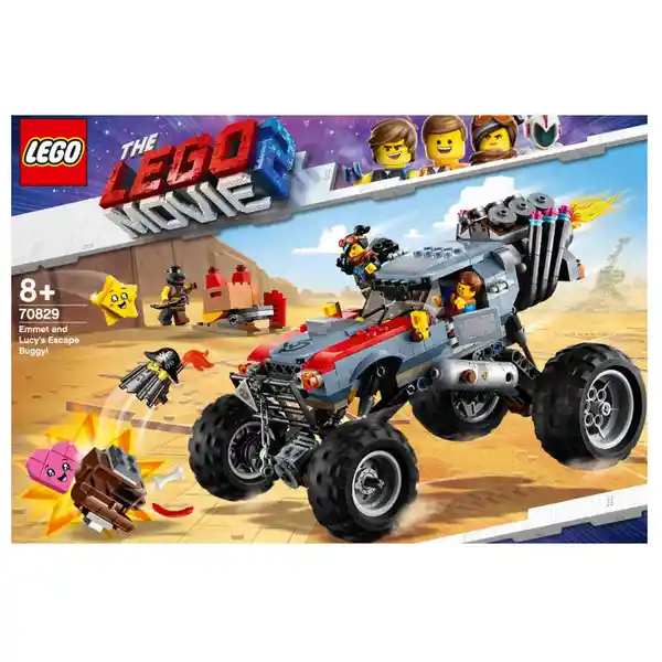 Lego Juego Movie 2 Buggy de Escape Emmet y Lucy