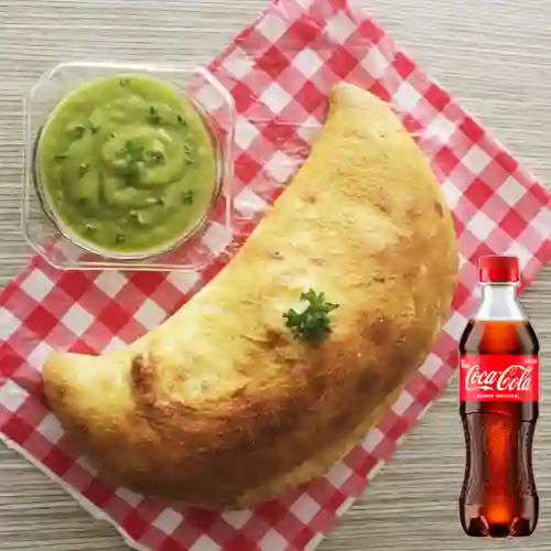 Combo Calzone Amatriciana + Postobon 400 Ml.