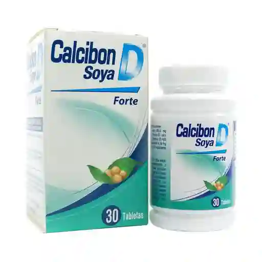 Calcibon D Soya Forte Tabletas 
