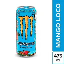 Monster Bebida Energizante Mango Loco 473 mL