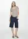 Polo Celine Gris Talla XL Mujer Mango