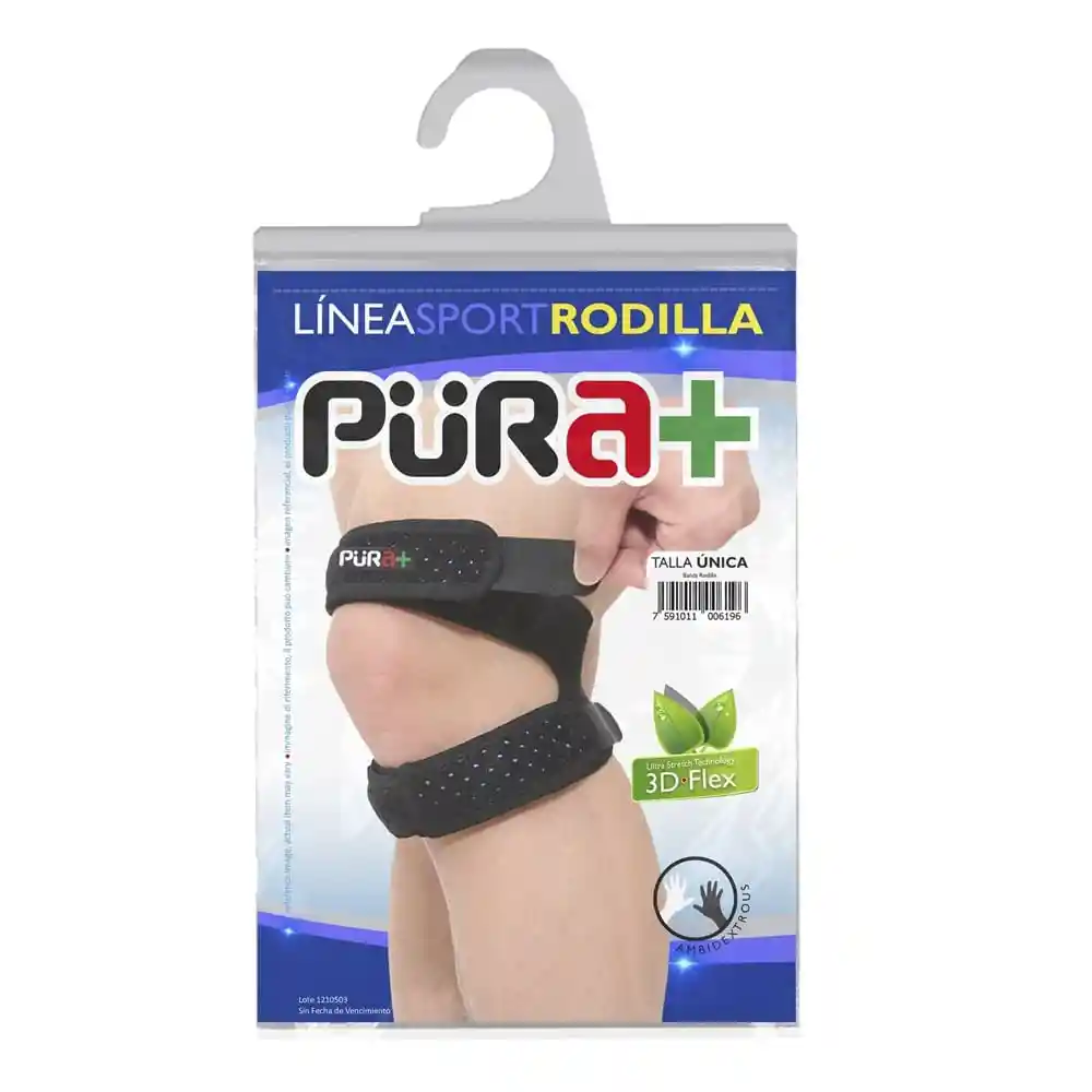 Soporte Rodilla Pura+ Sport Talla Única