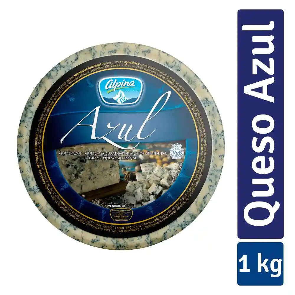 Alpina Queso Azul Rueda 