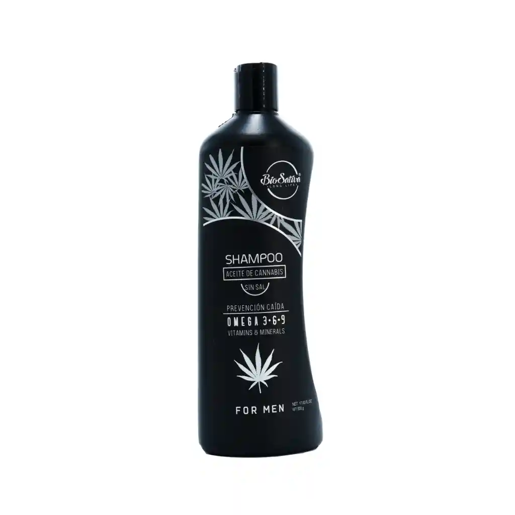 Bio Sativa Shampoo Aceite de Cannabis Prevención Caída