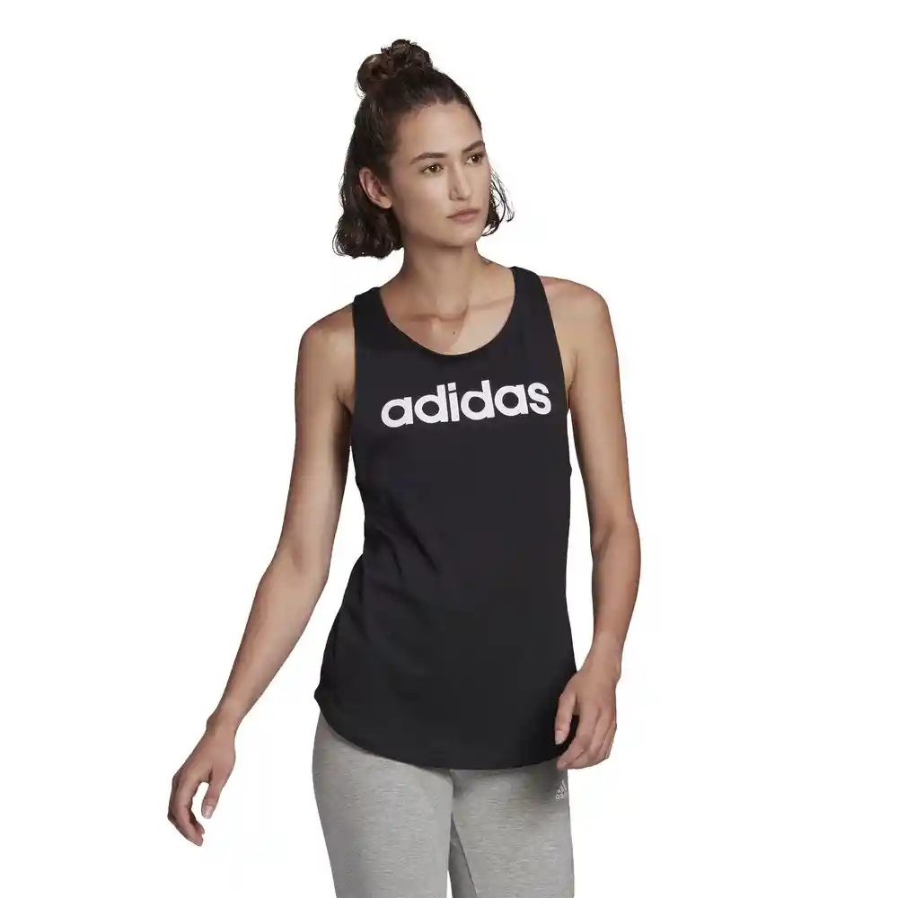 W Lin Tk Talla M Polos Negro Para Mujer Marca Adidas Ref: Gl0566