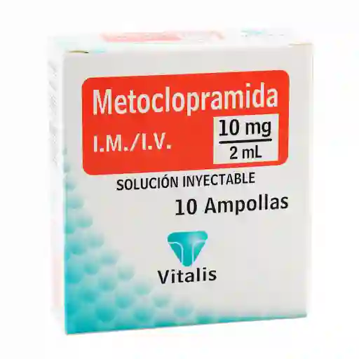Vitalis Metoclopramida (10 mg / 2 mL)