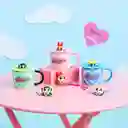 Taza Con Tapa de Burbuja Serie Las Chicas Superpoderosas Miniso
