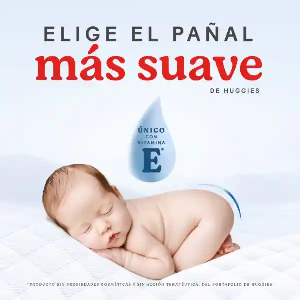 Pañales Huggies Dermacare Etapa 1/P Cuidado Más Avanzado 68 Und