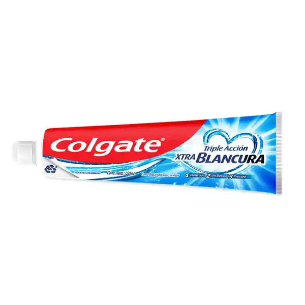 Colgate Crema Dental Triple Acción Extra Blancura
