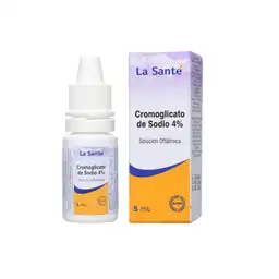 La Santé Solución Oftálmica Cromoglicato de Sodio 