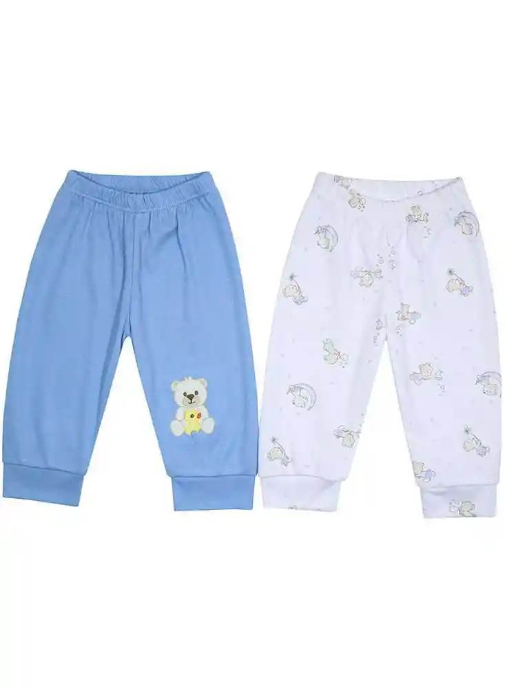 Pantalon Largo Interior Bebé 3/6 Meses - Hortensia