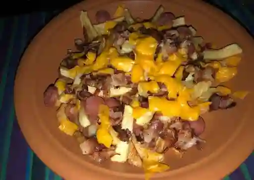 Salchipapa Huevito X1