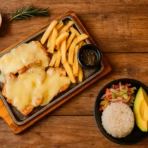 Pechuga gratinada