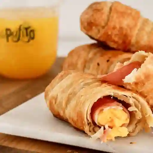 Palito de queso fundido y tocineta