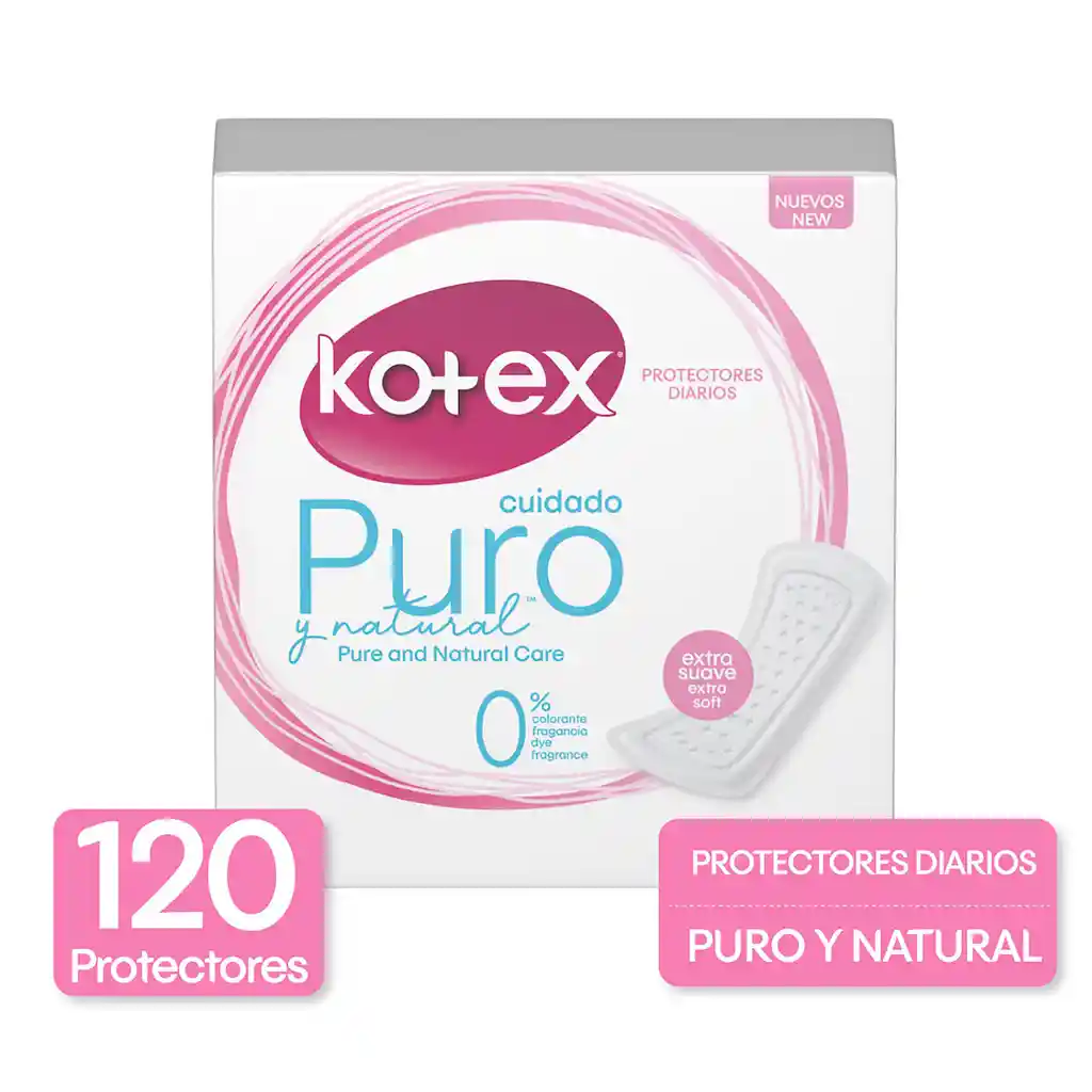 Kotex Protector Diario Cuidado Puro