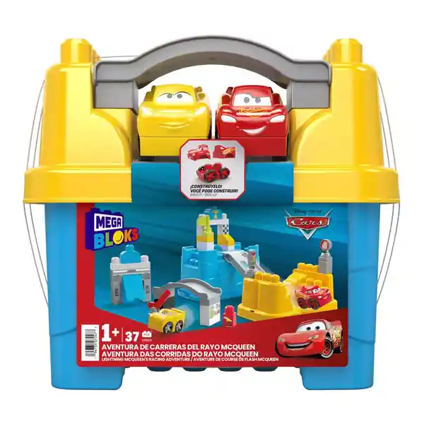 Mega Bloks Juguete de Construcción Aventura Del Rayo Mcqueen