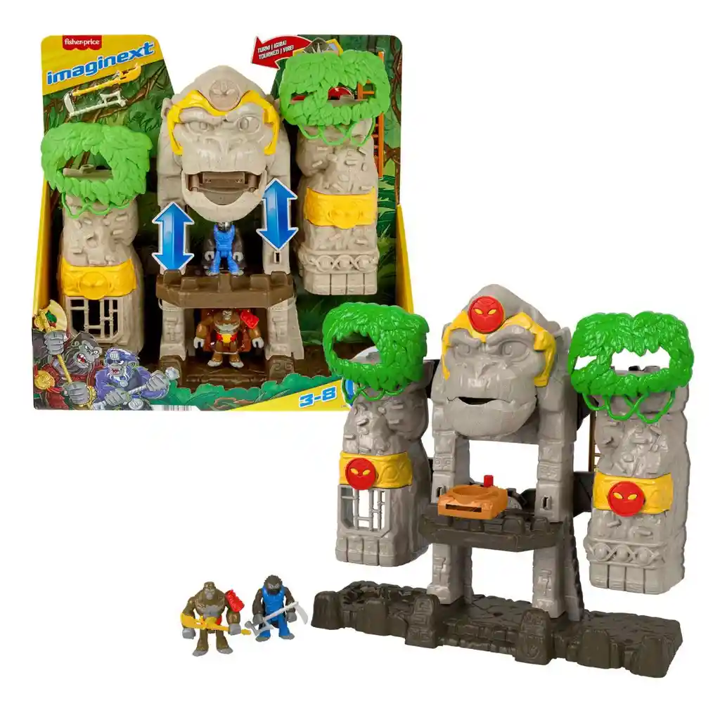 Imaginext Juguete Fortaleza Gorila