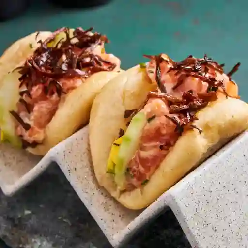 Bao de salmón
