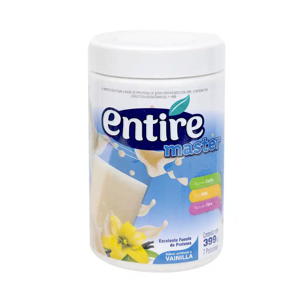 Entire Master Polvo Sabor Vainilla