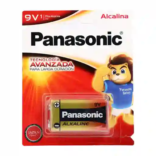 Panasonic Pila Alcalina 9V