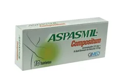 Aspasmil Compositum (325 Mg / 10 Mg)