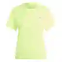 Adidas Camiseta Run it Tee Para Mujer Verde Talla M