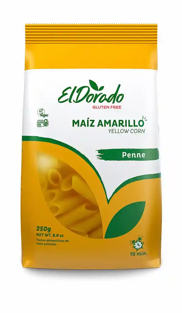 El Dorado Pasta Penne Maíz Amarillo