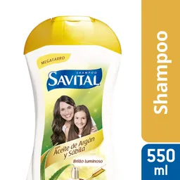 Shampoo Savital Argán 550Ml
