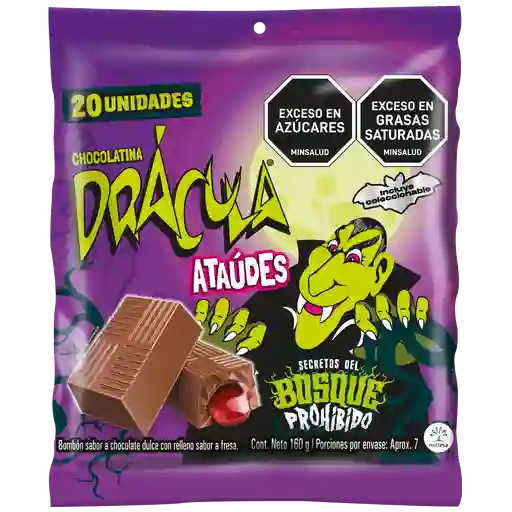 Drácula Chocolatina Ataúdes