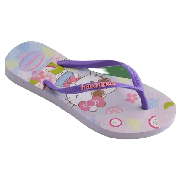 Sandalias Kids Hello Kitty Lila Calm Talla 28 4145748 Havaianas