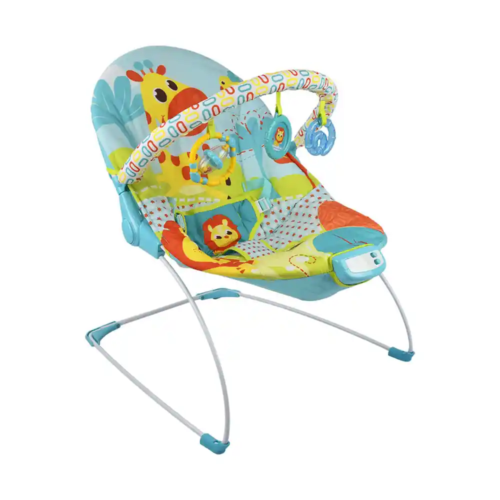 Silla Mecedora Bebé Bouncer Premium Baby Pb2003 Azul
