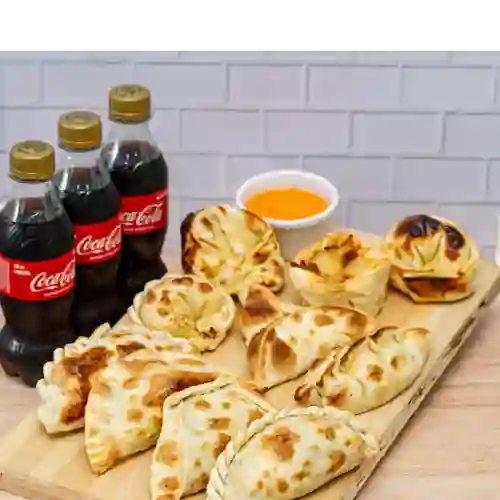 Combo 10 Empanadas y 3 Bebidas